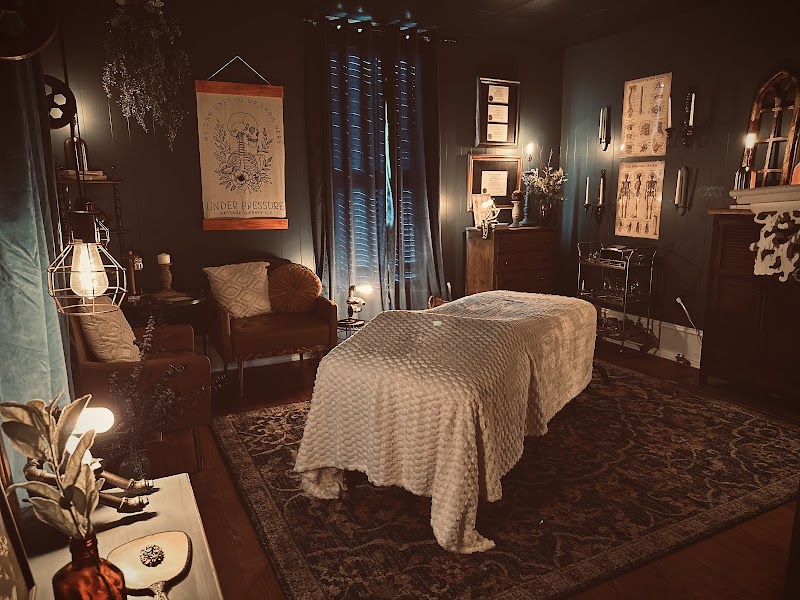 Healing bodywork session